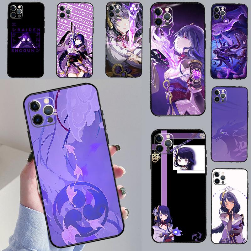 Чехол Genshin Impact Райдэн Сёгун для Huawei Nova 5T 9 10 SE 7i 8i 11i 12i Y73 Y90 Y70 Y72 Y61 Y91 Y60 P20 P40 P30 Lite