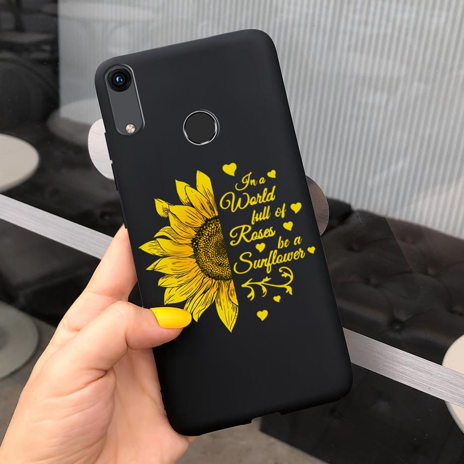 Чехол для Huawei Y6s 2019 Honor 8A, мягкий силикон, мультяшные цветы, защитный корпус для телефона, для Huawei Y6s 2019 Honor8A, чехлы, бампер