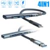 USB C HUB 3.0 Type C 3.1 4 Port Multi Splitter Adapter OTG For Xiaomi Lenovo Macbook Pro 13 15 Air Pro PC Computer Accessories