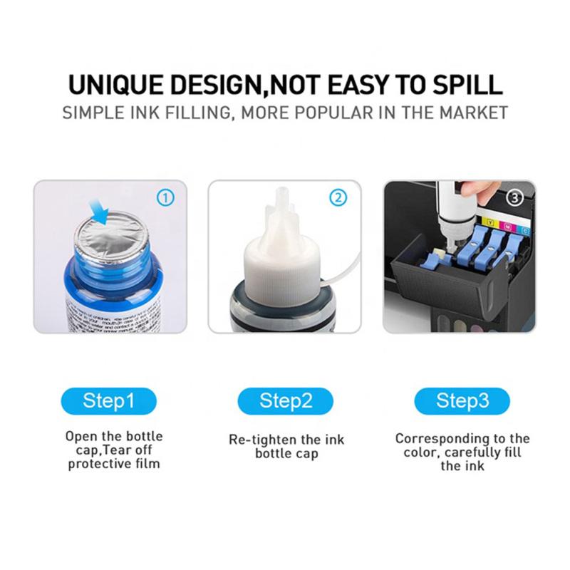 Струйные чернила Gi790 70 мл/135 мл, совместимые с принтером Canon Pixma