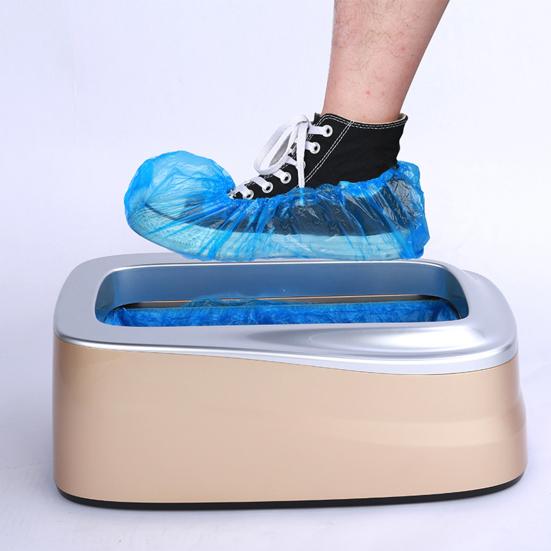 100 шт., бахилы, одноразовые защитные чехлы для обуви, Т-образные чехлы с пряжкой для домашнего офиса, фабрика