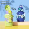 Jilifa 316 SS Kids Robot Dual-Drink Insulated Bottle