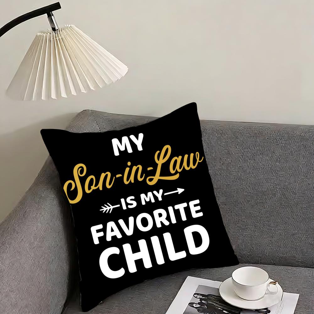 THE FAVORITE SONINLAW Cushion Cover Elegant Comfort Pillowcase Sofa Bed Doublesided Printed Invisible Zipper Home Decor