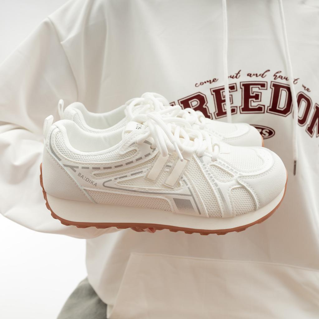 Little white shoes season platform casual shoes breathable heightening sports dad shoes Forrest Gump shoes