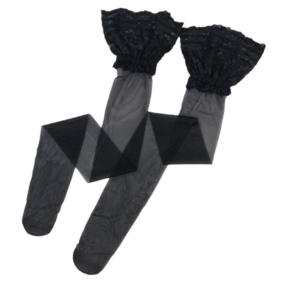 BEILEISI Силиконовые чулки выше бедра с кружевной отделкой против скольжения 2132