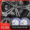 Car Sticker 1Pc 75mm Car Wheel Center Caps For Mercedes Benz W203 W204 W205 W212 W213 W222 W223 X253 W176 W177  C118 W166 W167 A