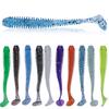 10pcs/lot Soft Rubber Bait Fishing Lure Wobbler Soft Worm Carp Fishing  Artificial Silicone Swimbait