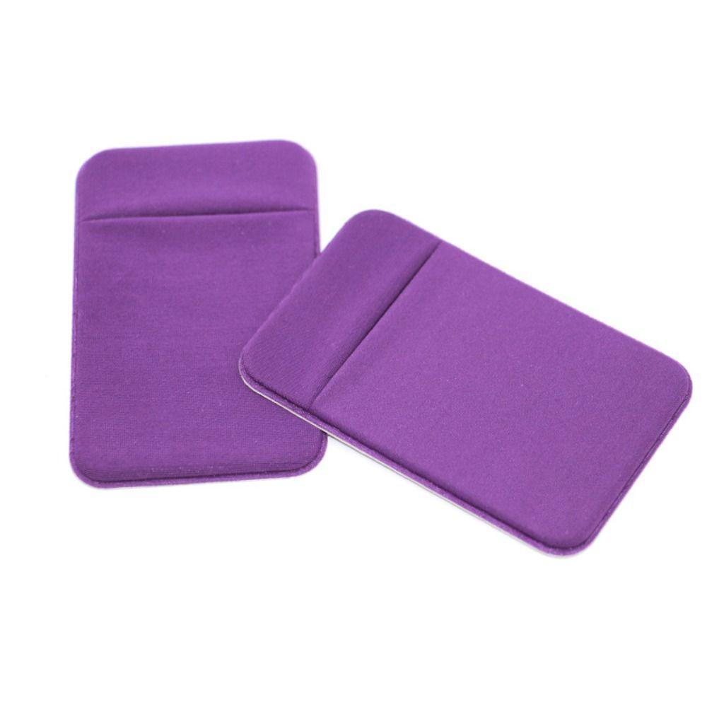 Bag Elastic Sticker Back Cover Phone Wallet Stick Cell Phone Pouch Phone Card Holder Wallet Case