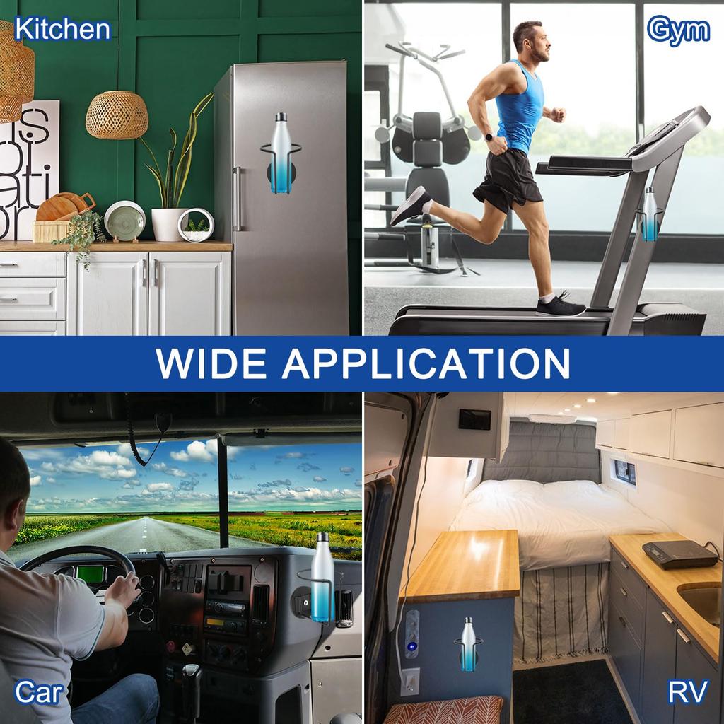 Uxcell Магнитный стакан Усиленная поверхность Подходит для газона и многого другого Держатель из 6 частей, Крепление, Беговые дорожки, Газонокосилки, Грузовики, Автомобили, Холодильники, Автодома,