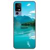 Capa For TCL 40 NxtPaper 5G 2023 Lion Cat Soft Case Silicone Black Covers For TCL 40 NxtPaper 5G 40 NxtPaper Coque Fusion Bumper