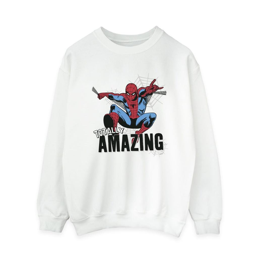 Marvel Womens/Ladies Spider-Man Amazing Sweatshirt