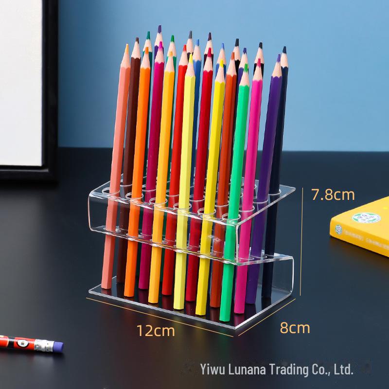 Акриловый пылезащитный держатель для ручек и органайзер для кистей для макияжа