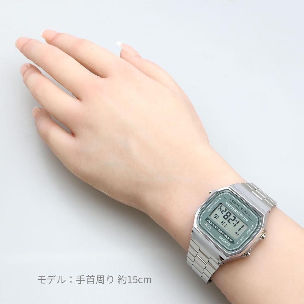 Casio Цифровая серия Vintage и Серебряные с Зарубежной моделью Часы, A168WA-3AY, Мужские, Женские