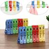 16Pcs New Pins Kitchen Clothes Racks Hangers Clips Clothespins Hanging Pegs