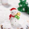 Micro Landscape Fairy Garden Christmas Accessory Santa Claus Figurines Miniature Snowman Xmas Tree