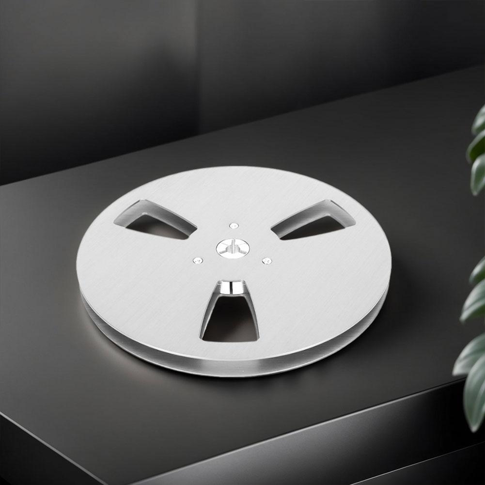 1/4 7-дюймовая пустая катушка для ленты из алюминиевого сплава, пустая катушка для ленты, 3 отверстия для TEAC Universal для ленты «катушка к катушке»