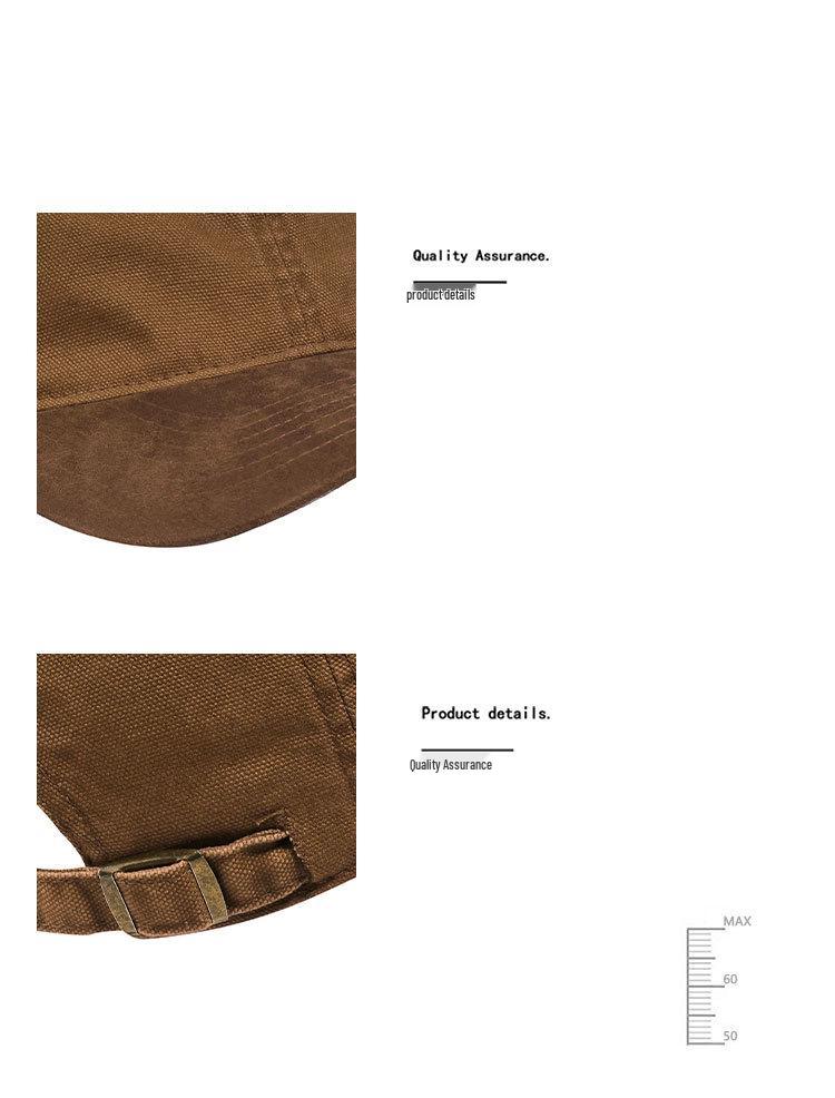 Унисекс Японская Замшевая Лоскутная Кепка Утка - Летняя Холщовая Кепка в Стиле Колорблок