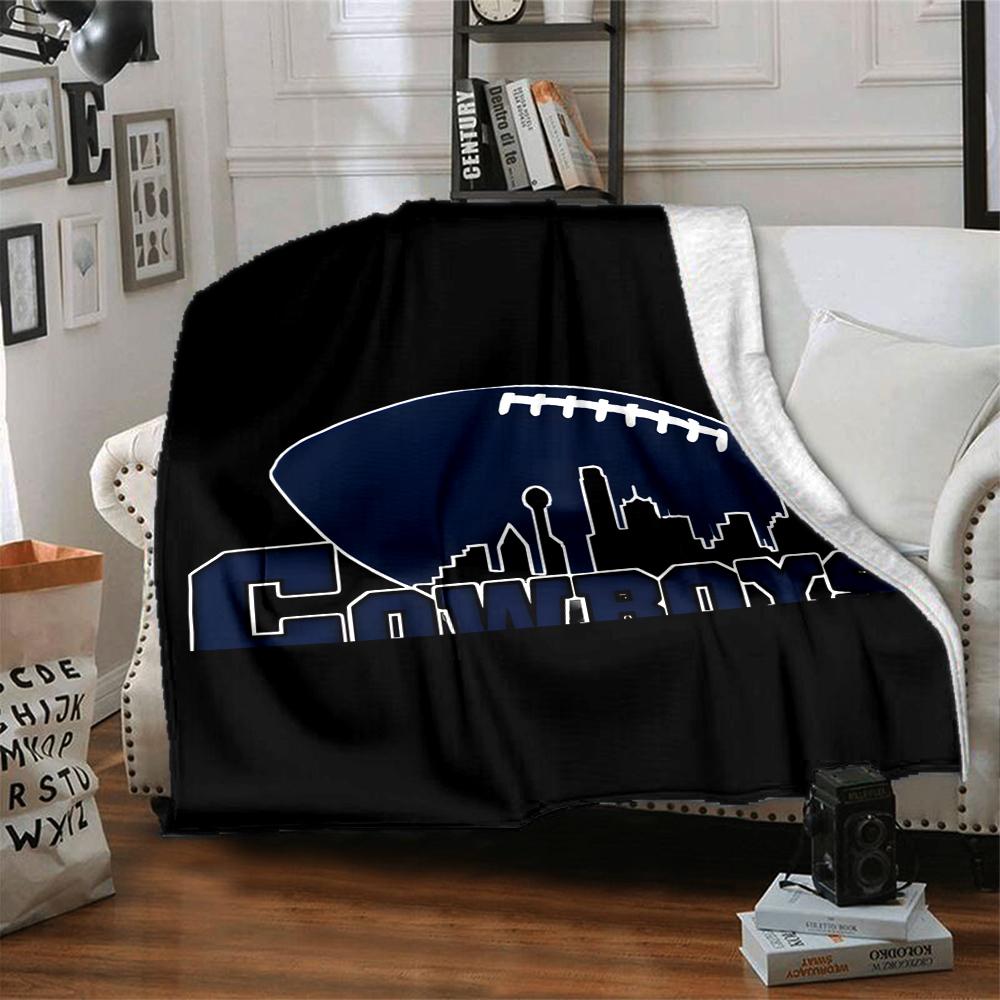 1pc Dallas Cowboys Blanket, Gift, for Men and Women, Soft Blanket, Good for Sofa Bed Couch Travel, Lightweight Flannel Blanket