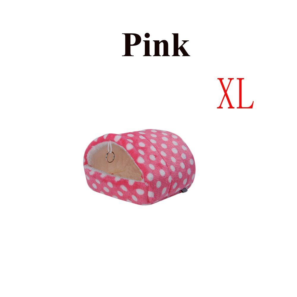 Милое флисовое гнездо-домик для клетки, теплая подстилка, спальное место для хомяка, коврик для морской свинки, домик для маленьких животных