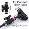 20/30/50 см 360° Свободно изгибаемые Регулируемые форсунки для распыления Водостопорный клапан Скользящий замок для 3/8" 9/12 мм ПЭ-трубки Садовая система охлаждения