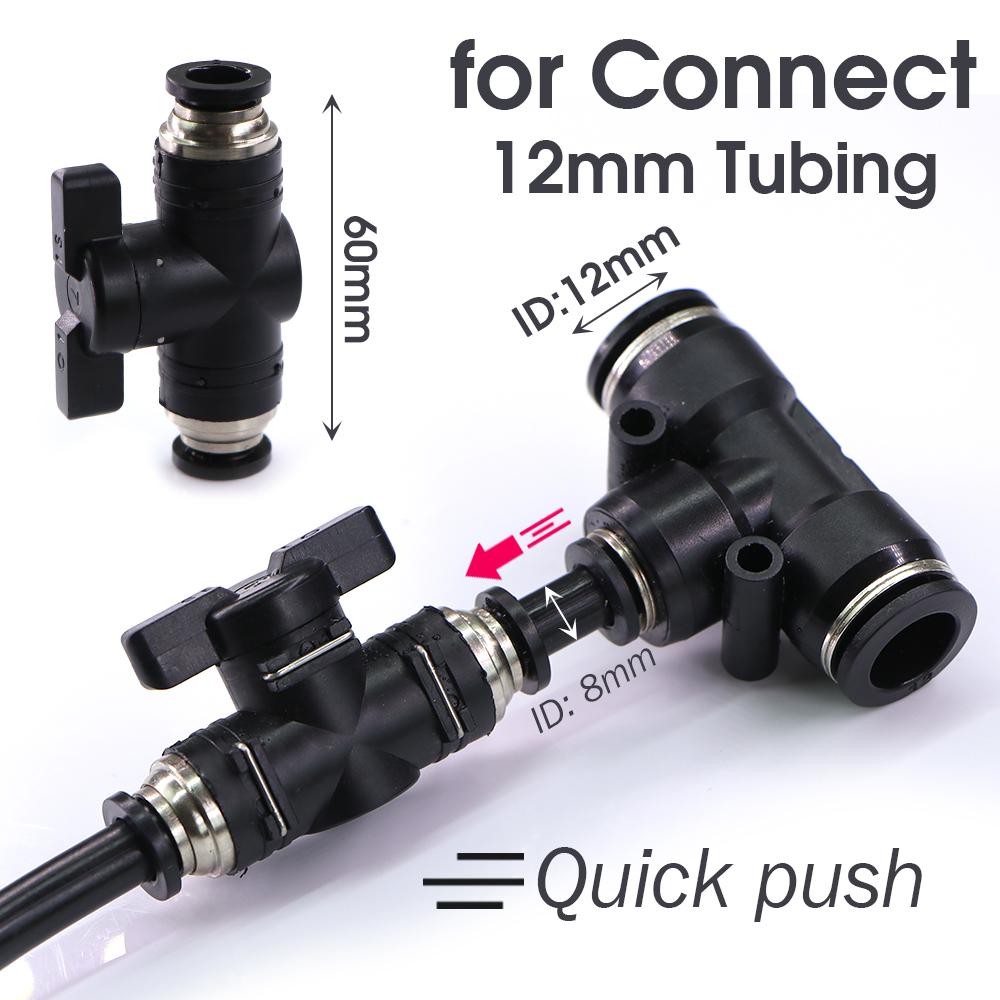 20/30/50 см 360° Свободно изгибаемые Регулируемые форсунки для распыления Водостопорный клапан Скользящий замок для 3/8" 9/12 мм ПЭ-трубки Садовая система охлаждения