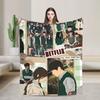 All Of Us Are Dead Flannel Blanket Spring  Soft Throw Blanket for Girls Boys Living Room Funny Bedspread Sofa Bed Cover