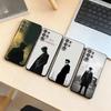 Чехол для телефона P-Peaky Blinders Черный Силиконовый Мягкий Для Samsung S25,S24,S21,S22,S23,S30,Ultra,S20,Plus,Fe,Lite