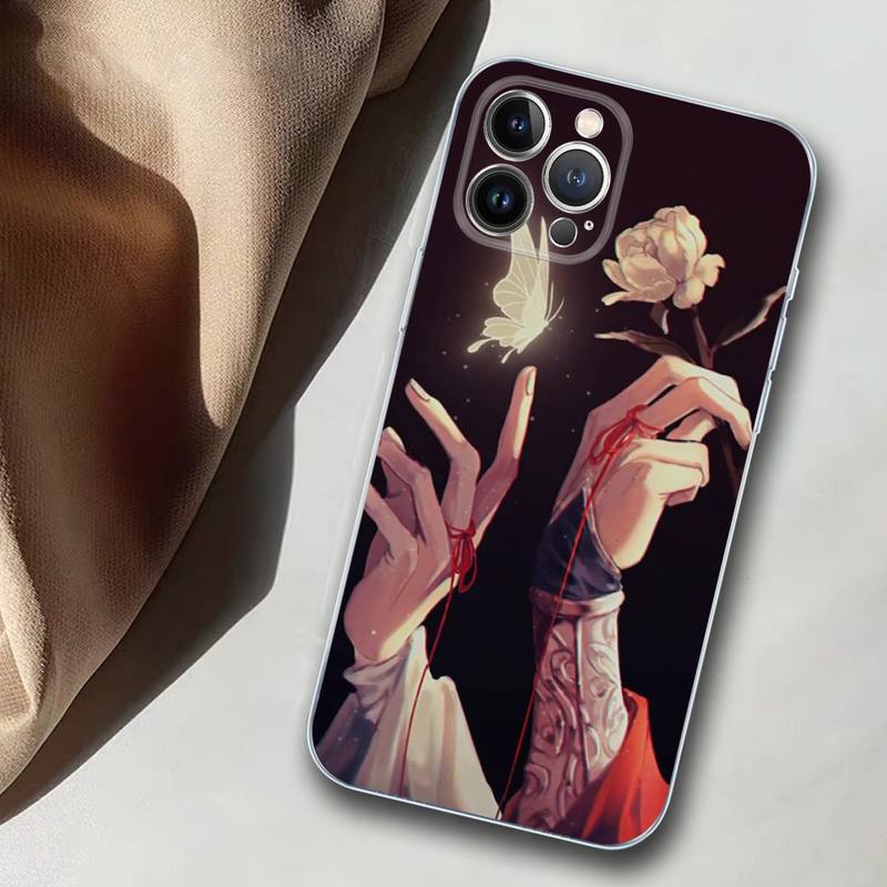 Мягкий силиконовый чехол для телефона Heaven Official's Blessing для iphone 14 13 12 11 Pro Mini XS MAX 8 7 6 Plus X XS XR