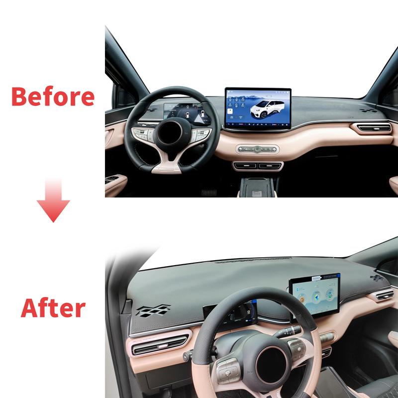 Fit for BYD Seagull ATTO 1 Dolphin Surf 2025 2026 Car Dashmat Dashboard Cover Pad Accessories DashMat Sunshade Protective Carpet