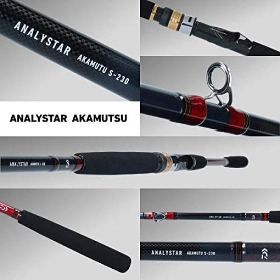Daiwa Boat Rod Analystar Red Mutsu Fishing Rod S-230