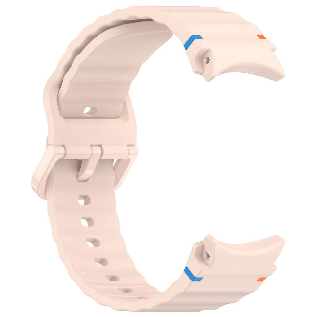 Compatible Silicone Strap with Colorful Buckle for Samsung Galaxy Watch7/FE/6/5/4