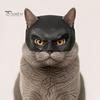 Удобная маска для кошки, маска летучей мыши, смешной шлем, шапка, костюм для косплея, регулируемый питомец для праздничного костюма, аксессуары для Хэллоуина, реквизит для фотосессии,