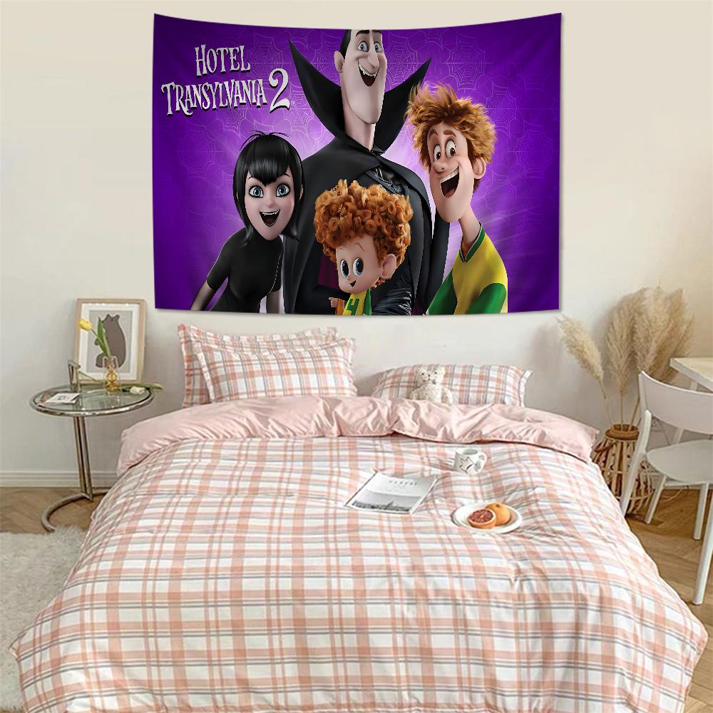 Anime Hotel Transylvania Hanging Bohemian Tapestry Bohemian Wall Tapestries Mandala Kawaii Room Decor