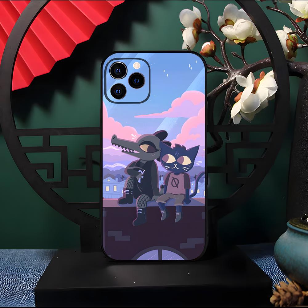 Game Night In The Woods Phone Case For IPhone 17 Pro Max 16 15 14 Pro Max 13 11 X Xs Xr 8 7Plus Silicone Cover