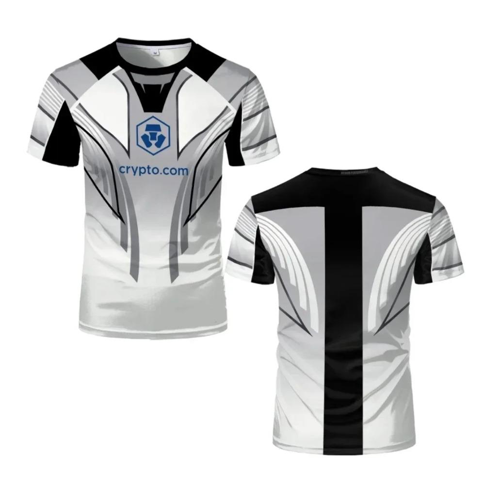 2024 Fighting Competition T-shirt Men's and Women's 3D Printed Top Summer Round Neck Sportswear Men's Outdoor Short Sleeved Top