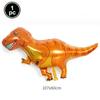 3D Dinosaur Foil Balloon Boy's Birthday Party Decoration Dinosaur Party Balloon Banner Jungle Animal Part Supplies