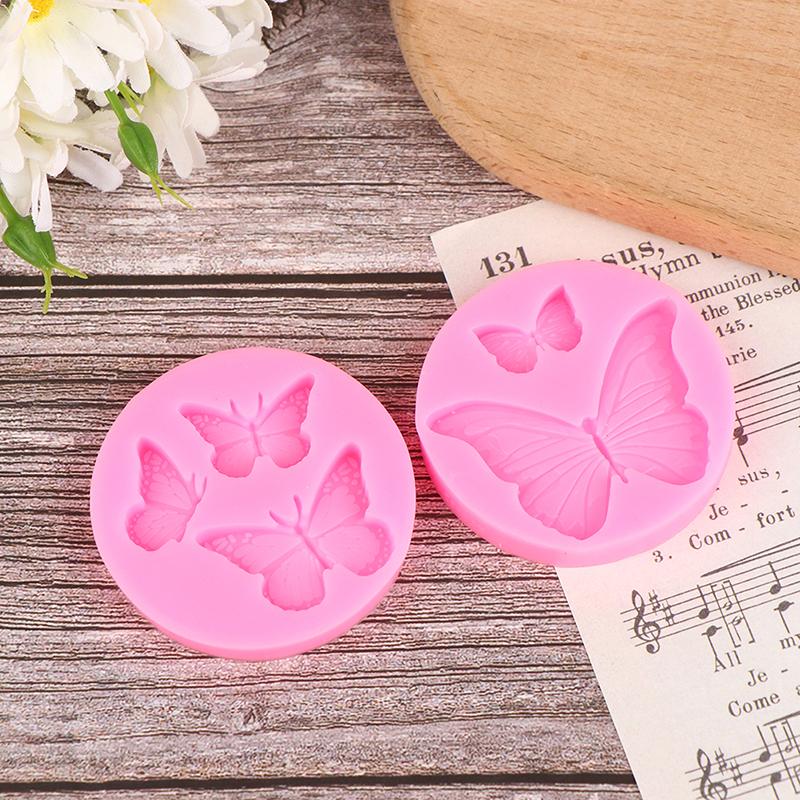 1Pc Butterfly Silicone Molds Mini Butterfly Cake Mold DIY Desserts Decoration