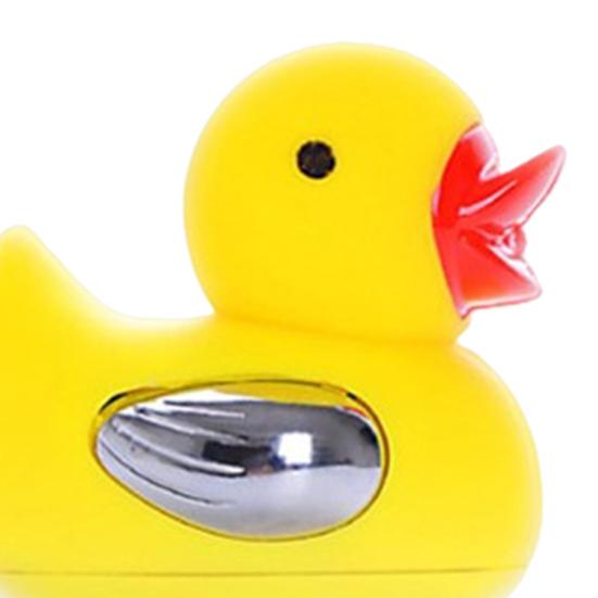 Брелок-утка со светодиодной подсветкой для розыгрышей, забавный гаджет, новинка, электрический брелок, портативная игрушка-шутка, отличный подарок для друзей и коллег
