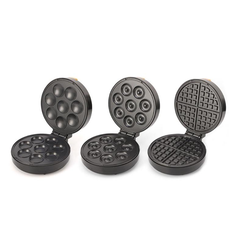 Электрическая машина для приготовления пончиков, хлеба, тортов, противень, вафельница для завтрака