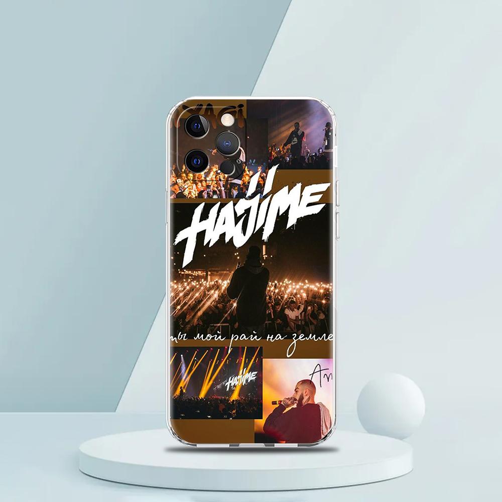 Hajime MiyaGi Andy Phone Case for iPhone 16 15 14 13 12 Pro Max Transparent TPU for iPhone 11 Pro Max 7 8 Plus XS XR Shell Capas