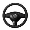 Чехол на руль автомобиля, кожа из микрофибры, перфорированная оплетка на руль, чехлы на руль, подходят для