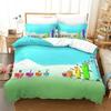 Комплект постельного белья с рисунком из мультфильмов, пододеяльник, постельный комплект, пододеяльник, наволочка, одеяло размера King Queen для мальчиков и взрослых