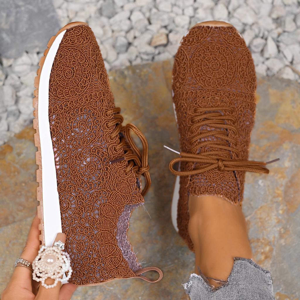 Европейская и американская внешняя торговля большой размер 2025 весна новые туфли из ткани с пайетками спортивные и повседневные женские туфли с мелким вырезом на плоской подошве rou