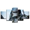 5 шт., фильм «Хищник», современный декор, холст, настенное искусство, 5 шт., фотографии, домашний декор, декор комнаты, абстрактный HD принт, 5 панелей