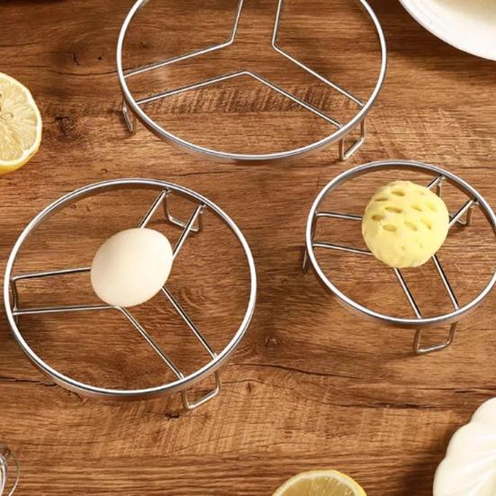 Пароварка из нержавеющей стали 304, паровая решетка, штабелируемая конструкция, для овощей, пельменей, морепродуктов, мяса, универсальная кулинарная решетка