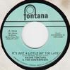7-дюймовая пластинка WAYNE FONTANA & THE MINDBENDERS - It's Just A Little Bit Too Late / L F1514 Fontana 1965 US Рок Б/У