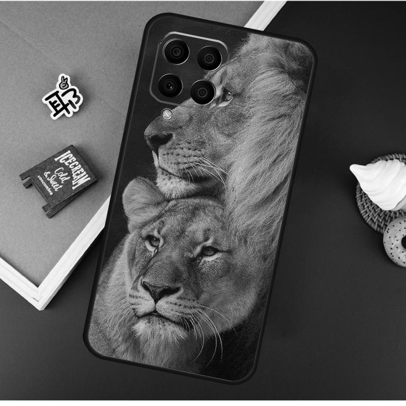 Leopard Tiger Lion Animal Case For Samsung Galaxy M21 M20 M23 M31 M11 M54 M14 M34 M13 M52 M32 M12 M16 M36 M56 M15 M55