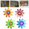 1pcs Metal Flower Wall Decor Art Sculpture Hanging Ornament Home Room Garden Courtyard Decoration