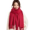 Yuxiaoduo Faux Cashmere Oversized Scarf Shawl