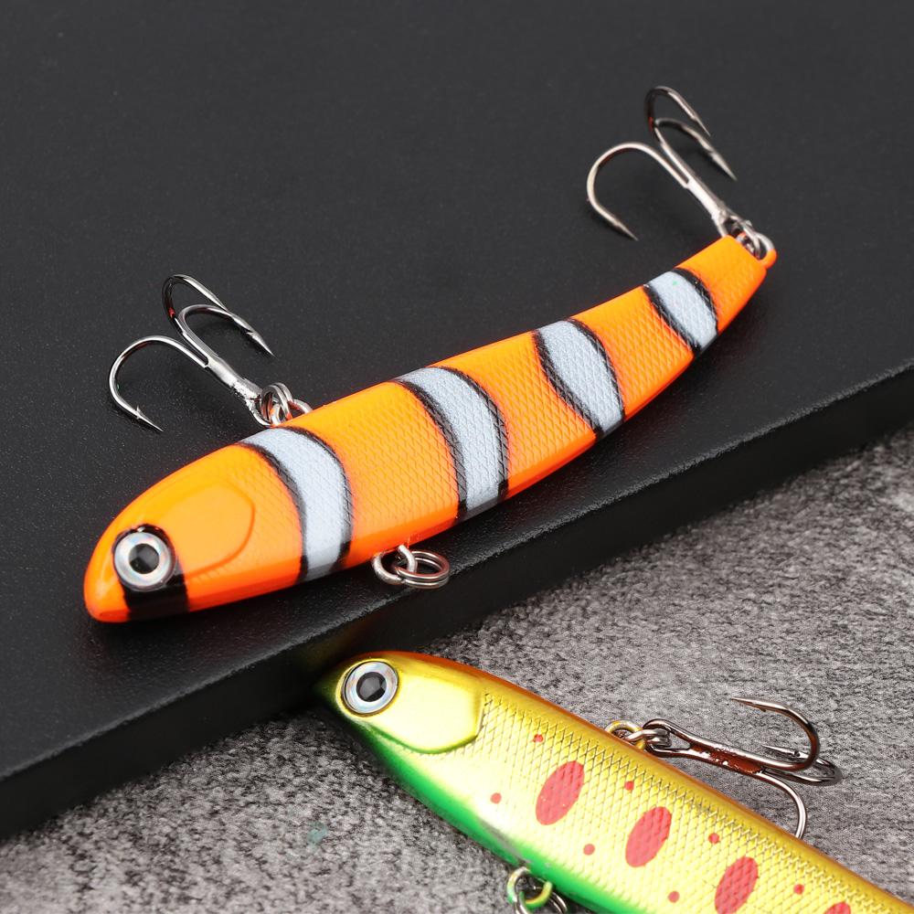 Sinking Ice Fishing Artificial VIB Bait Tackle Hard Bait Fishing Lure Artificial Lures